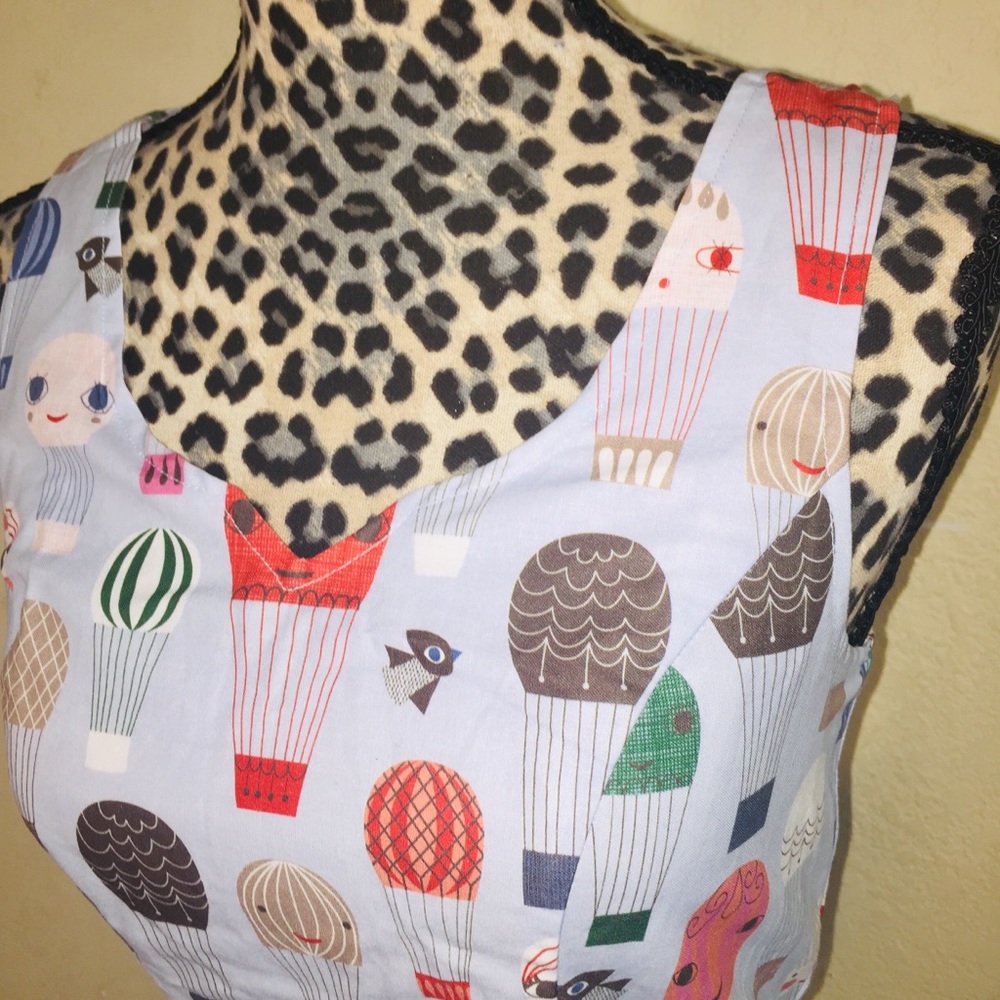 Sold Out 👋 🆕 ModCloth hot air ballon Dress pinup - Picture 9 of 16